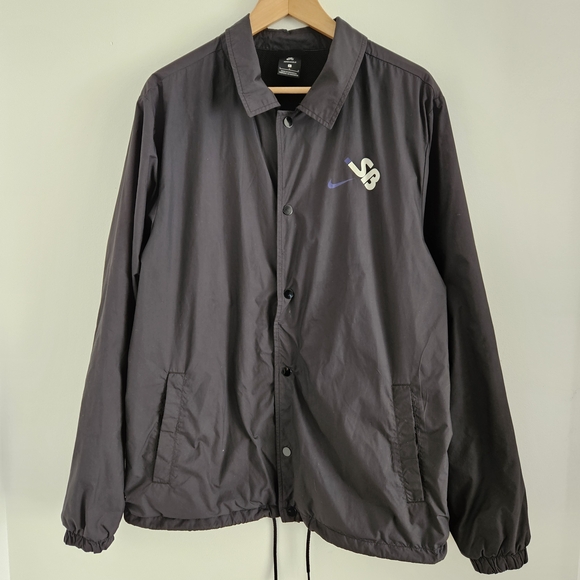 Vintagr Nike SB Windbreaker Jacket Nike Shield Large - Picture 2 of 6